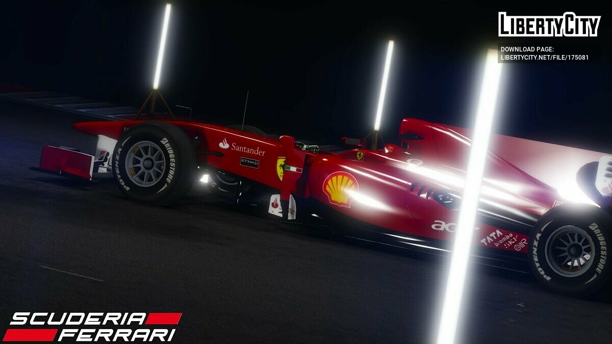 Скачать 2010 Ferrari F10 v1.0 для GTA 5