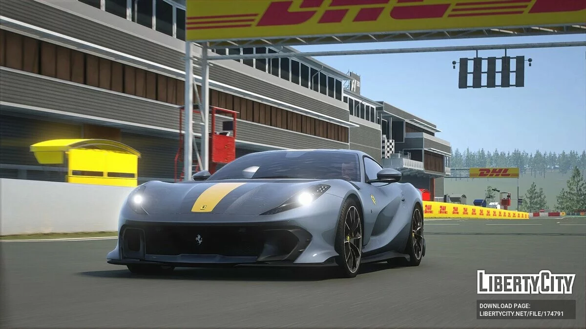 Ferrari 812 Competizione 2021 v1.0 / GTA 5
