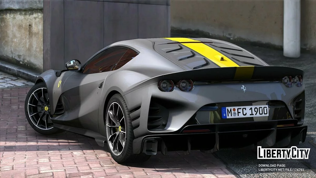 Ferrari 812 Competizione 2021 v1.0 / GTA 5