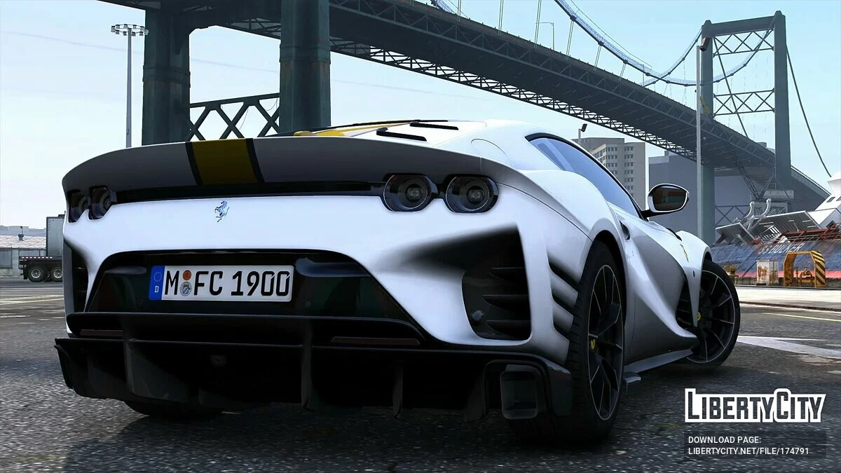 Ferrari 812 Competizione 2021 v1.0 / GTA 5