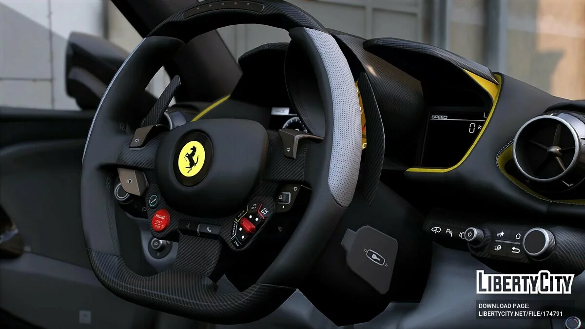 Ferrari 812 Competizione 2021 v1.0 / GTA 5