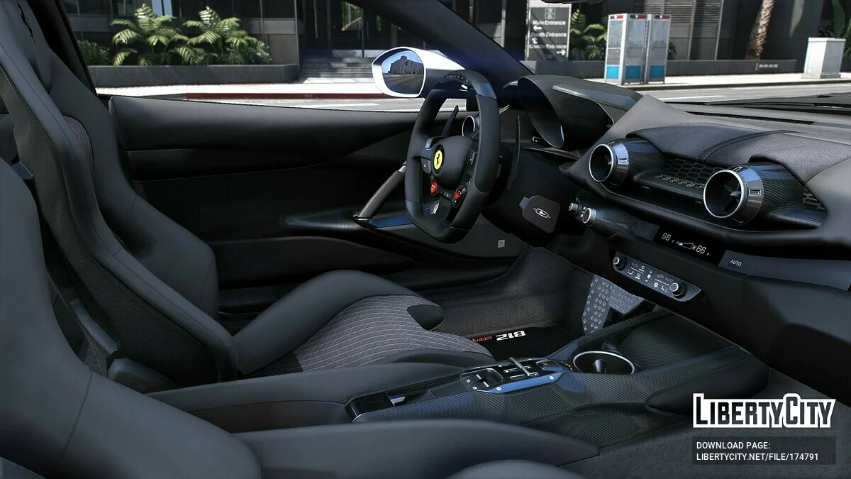 Ferrari 812 Competizione 2021 v1.0 / GTA 5