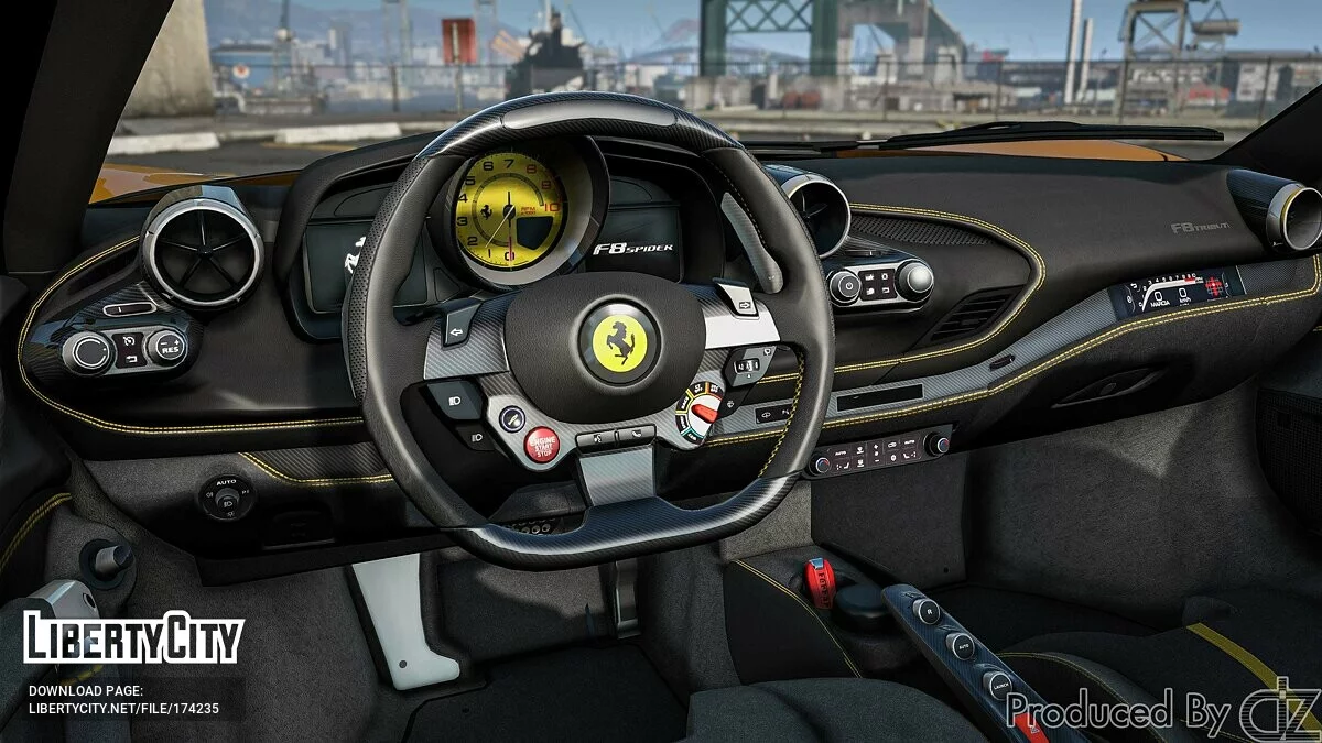 Ferrari F8 Spider 2020 v1.0 / GTA 5