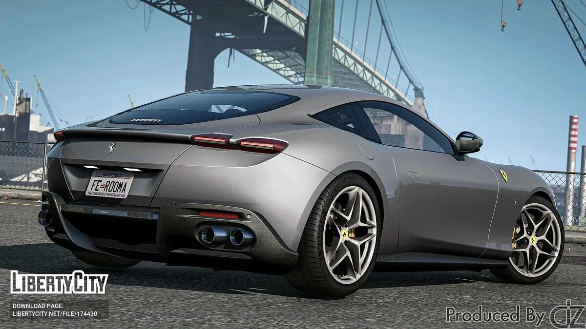 Ferrari Roma 2020 v1.0 / GTA 5