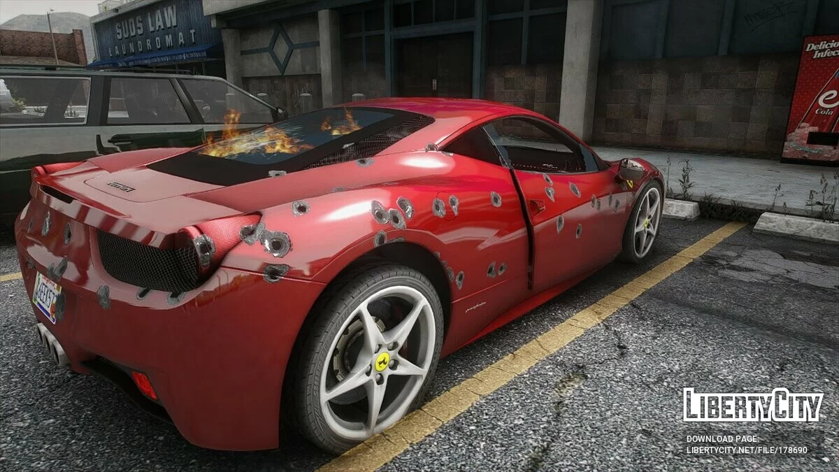 2010 Ferrari 458 Italia v1.1 / GTA 5