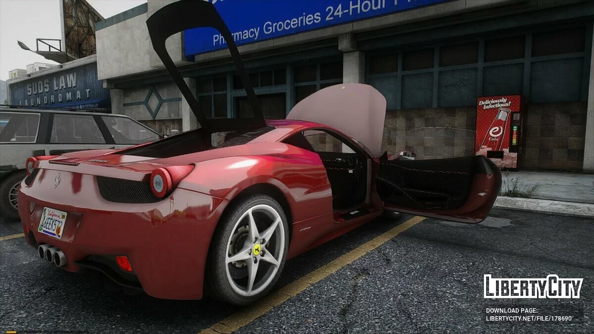 2010 Ferrari 458 Italia v1.1 / GTA 5