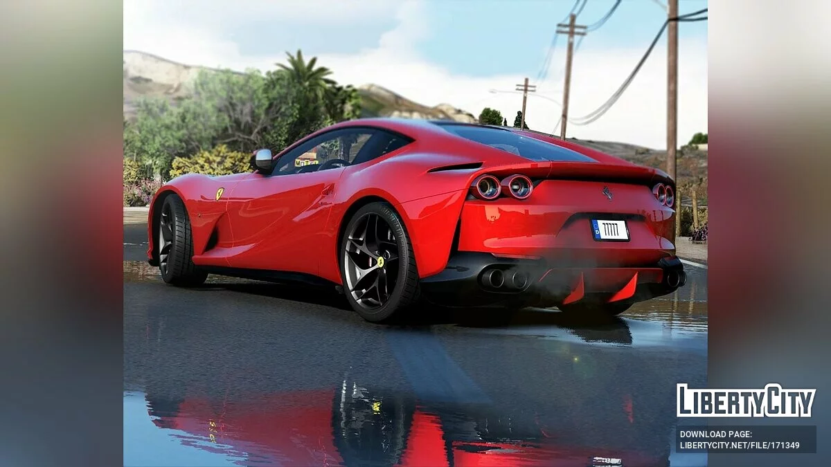 2018 Ferrari 812 Superfast v2.0 / GTA 5