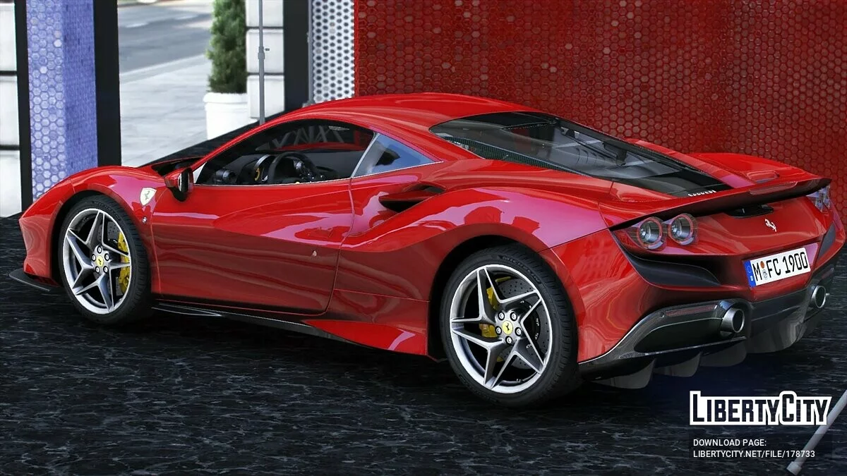 Ferrari F8 Tributo 2020 v2.0 / GTA 5