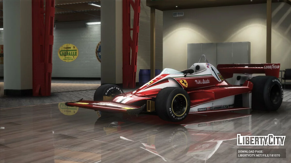 1975 Ferrari 312T2 [Add-On | FiveM | Livery] 1.0 / GTA 5