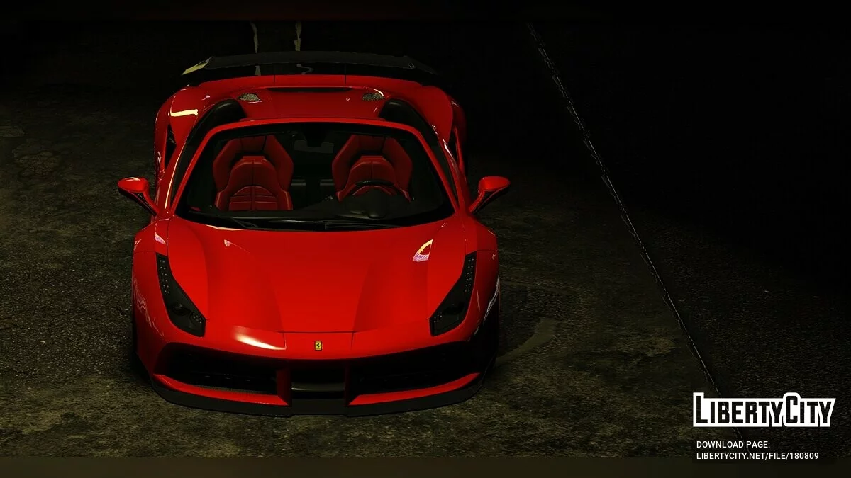 Ferrari 488 GTB Spider NOVITEC N-LARGO / GTA 5