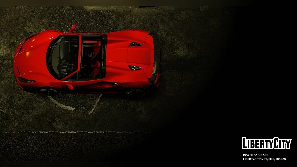 Ferrari 488 GTB Spider NOVITEC N-LARGO / GTA 5
