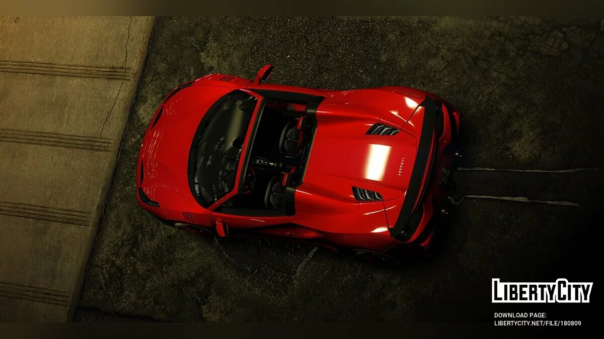 Ferrari 488 GTB Spider NOVITEC N-LARGO / GTA 5