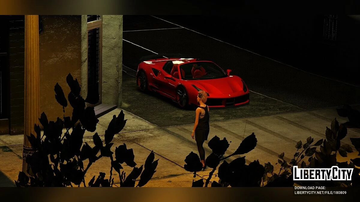 Ferrari 488 GTB Spider NOVITEC N-LARGO / GTA 5