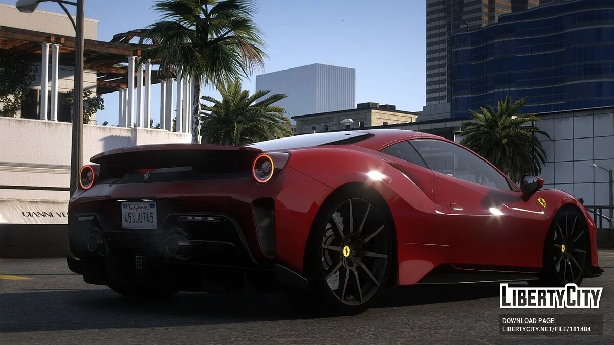 Ferrari 488 Pista 2019 / GTA 5