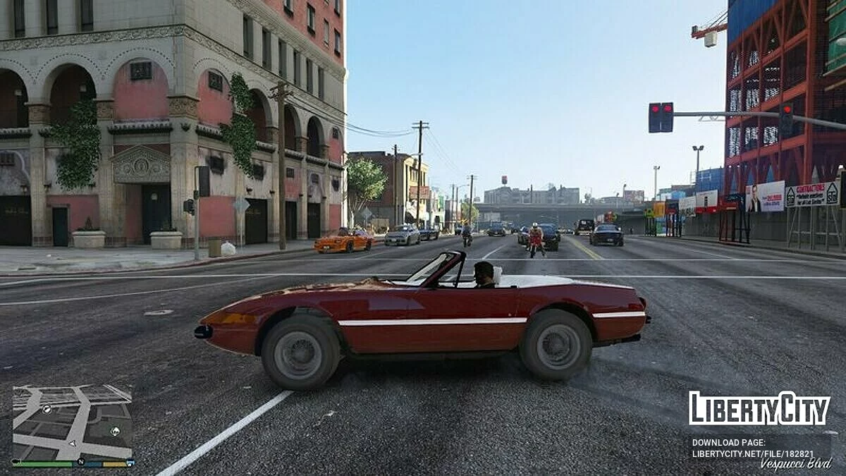 Ferrari 365 GTS4 Daytona (US-spec) 1971 [Add-On / Replace] / GTA 5