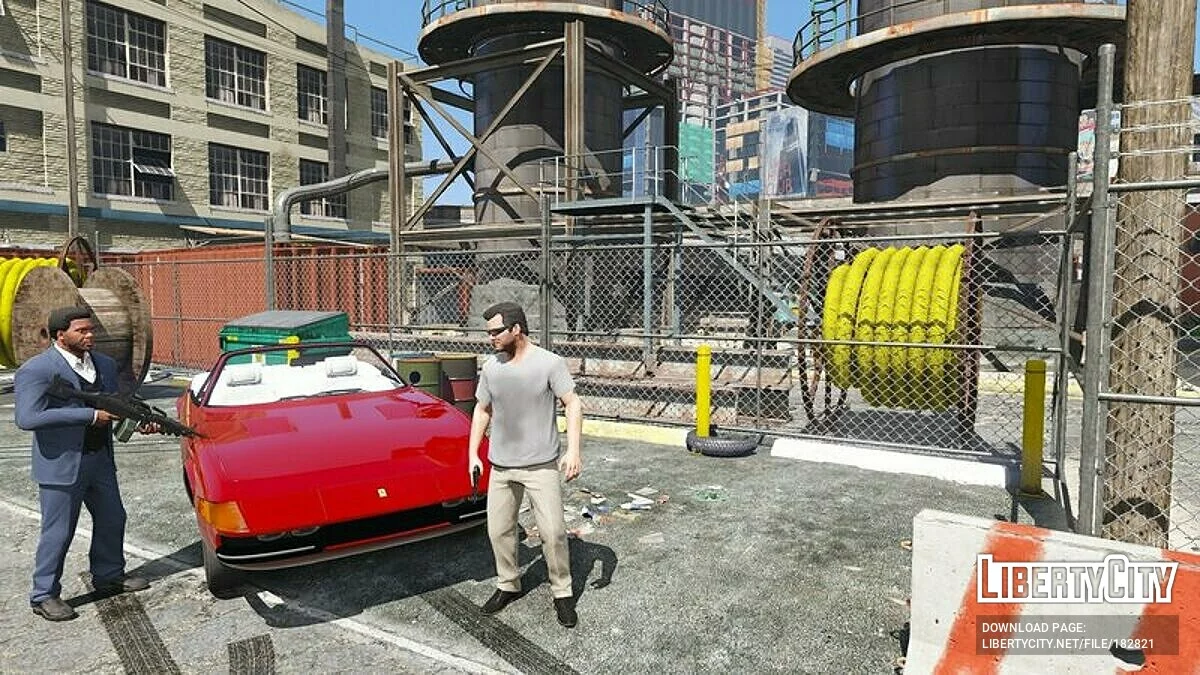 Ferrari 365 GTS4 Daytona (US-spec) 1971 [Add-On / Replace] / GTA 5