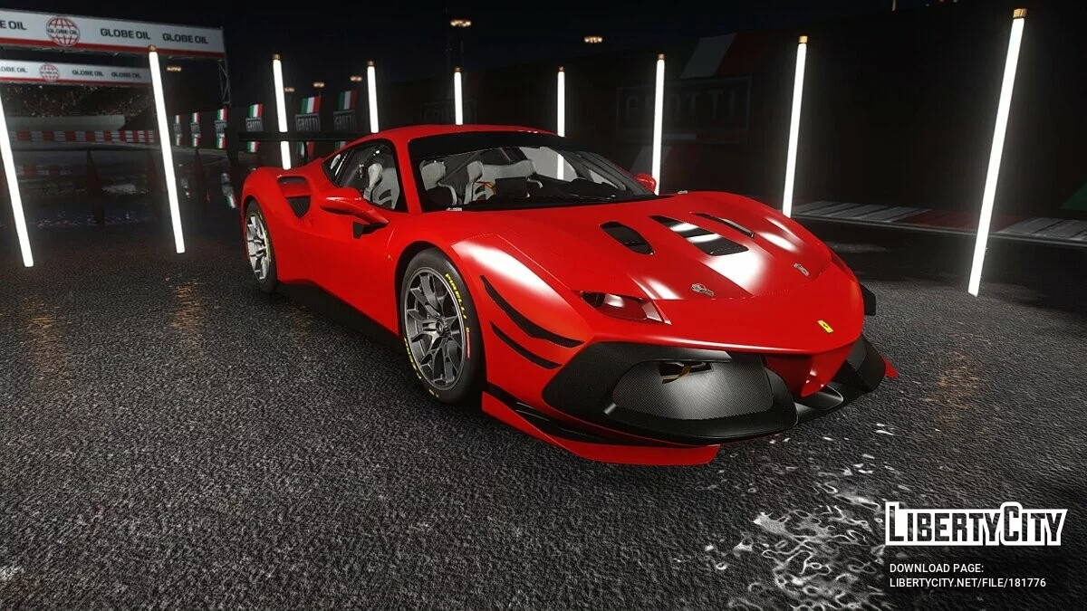 Ferrari 488 Challenge Evo [Add-On] 1.0 / GTA 5