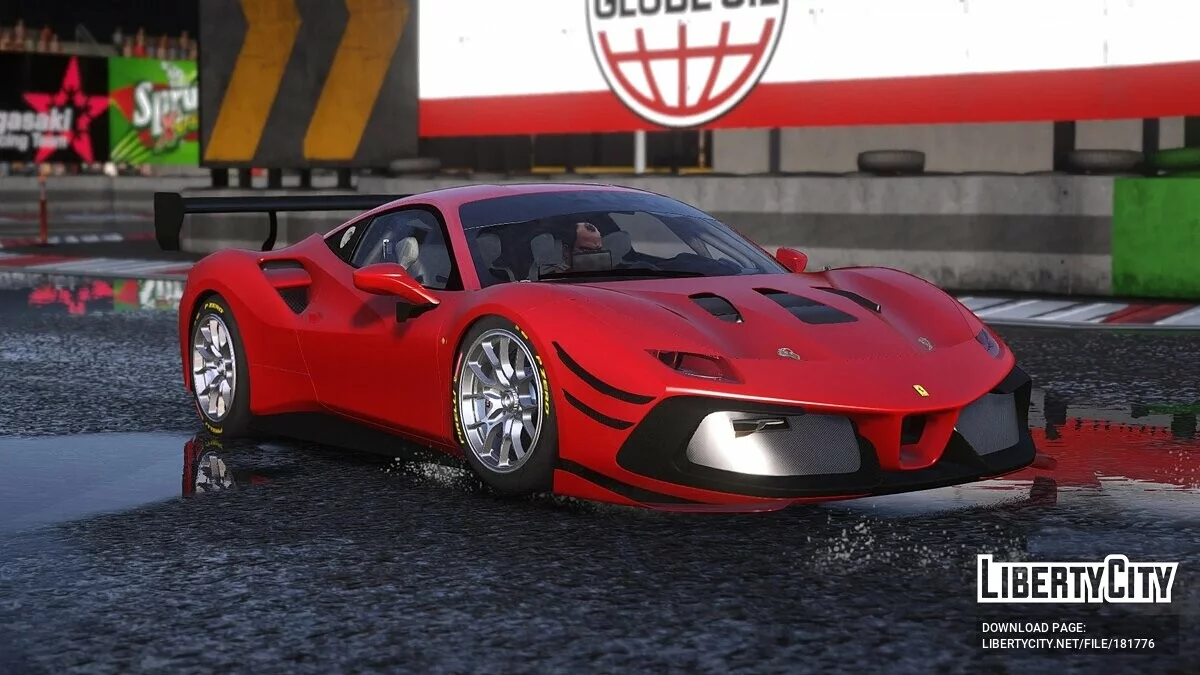 Ferrari 488 Challenge Evo [Add-On] 1.0 / GTA 5