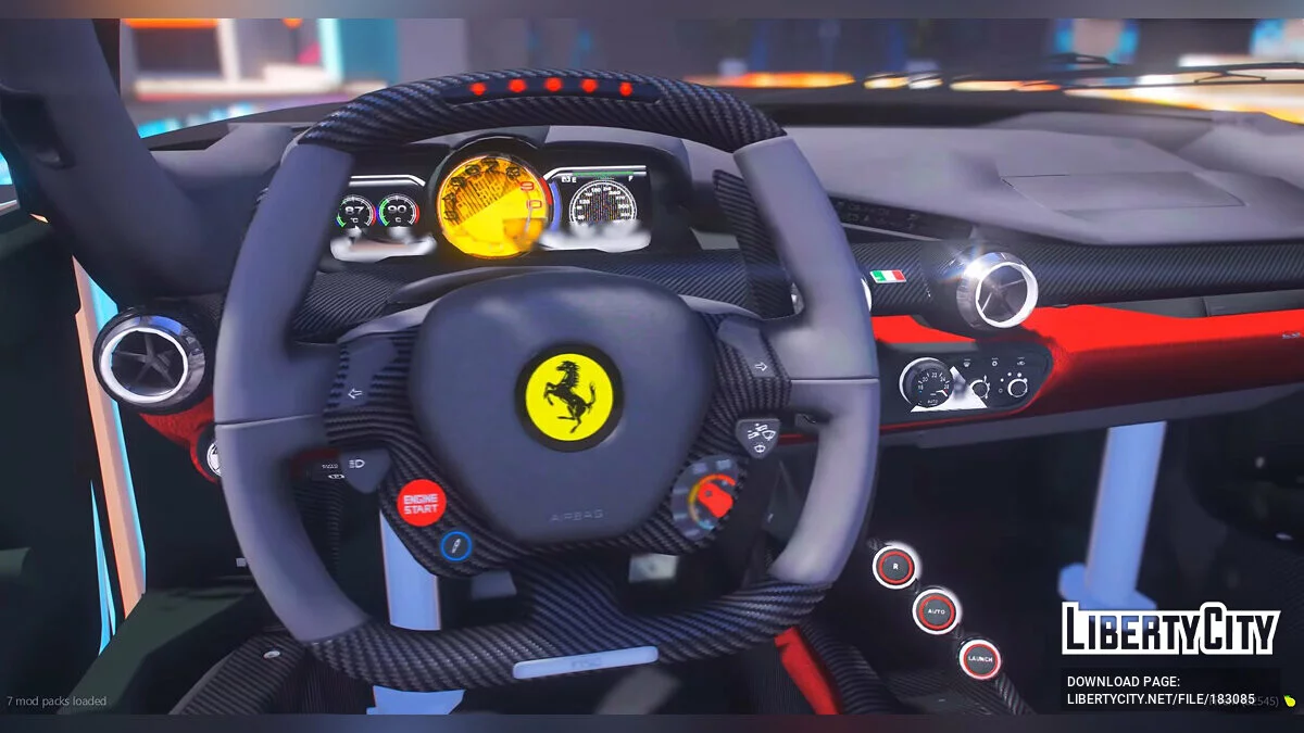 Ferrari F40 Dragon Ball Z Edition / GTA 5