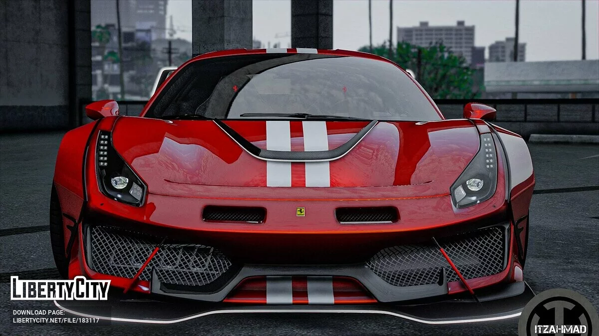 Ferrari Pista 488 Beast Edition / GTA 5