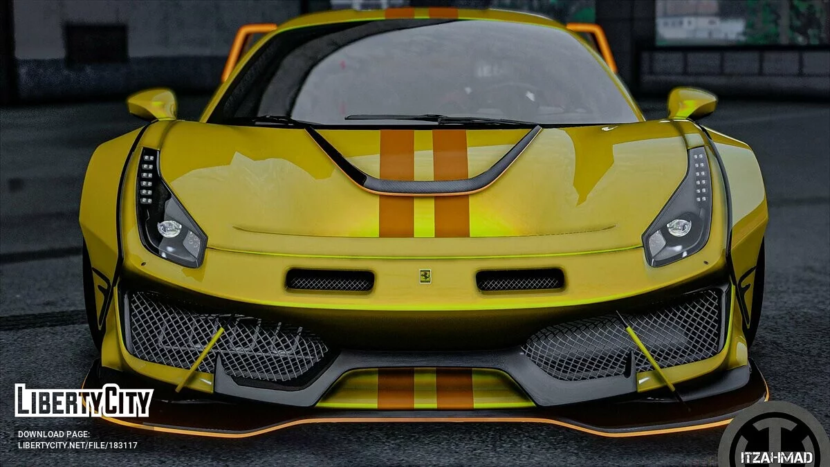 Ferrari Pista 488 Beast Edition / GTA 5