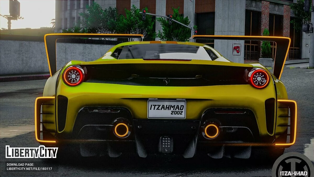 Ferrari Pista 488 Beast Edition / GTA 5
