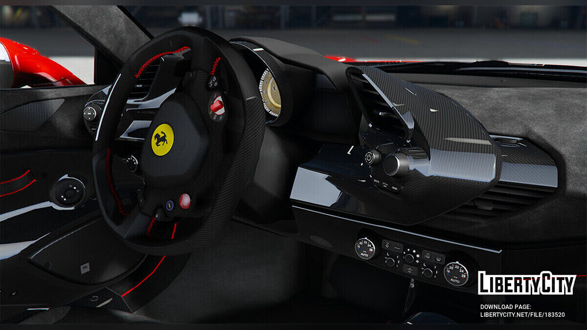 Ferrari 488 Pista 2019 v1.0 for GTA 5 - Картинка #3
