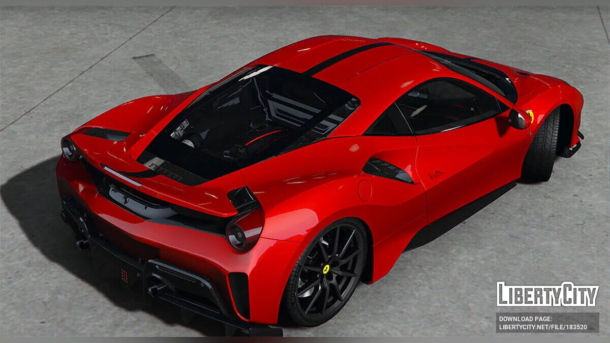 Ferrari 488 Pista 2019 v1.0 / GTA 5