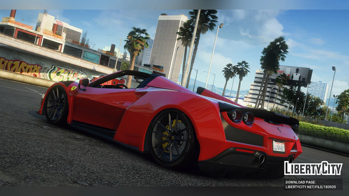 Ferrari F8 Spider N-Largo / GTA 5