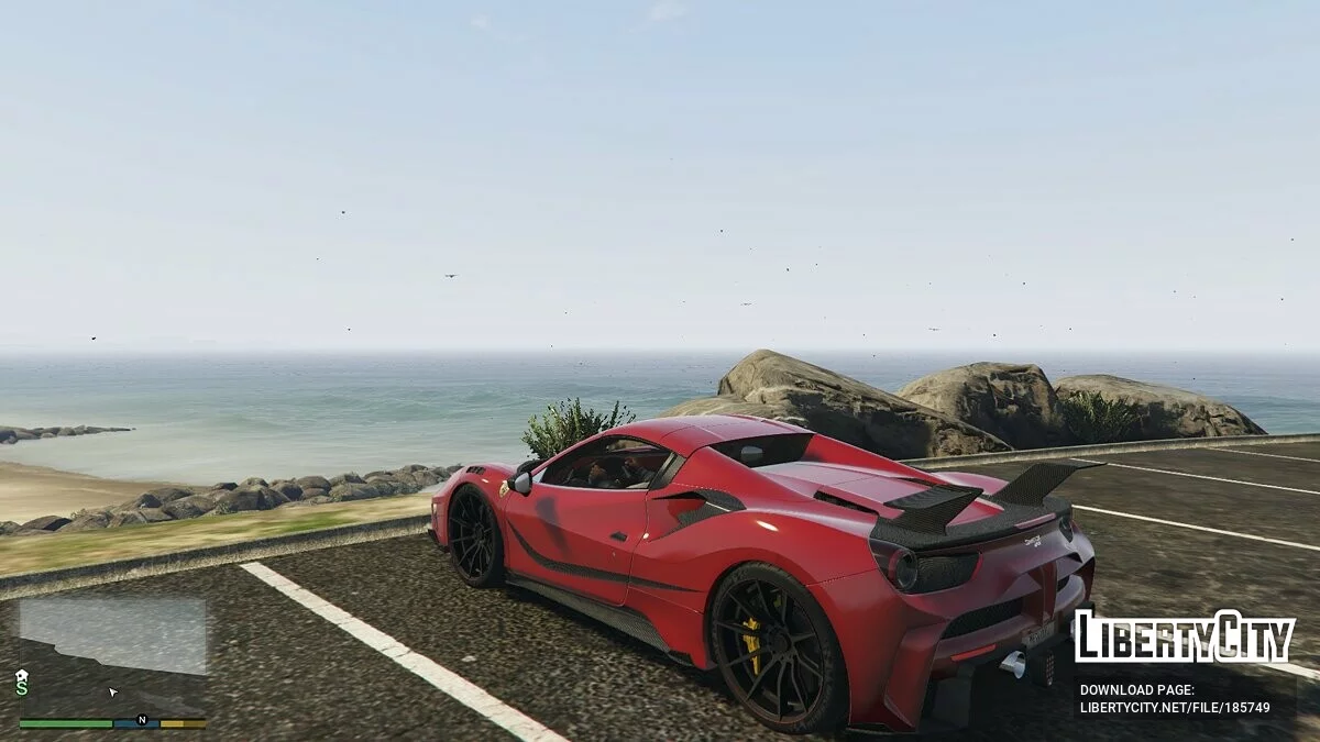 Ferrari 4XX Mansory Siracusa Animated Roof / GTA 5