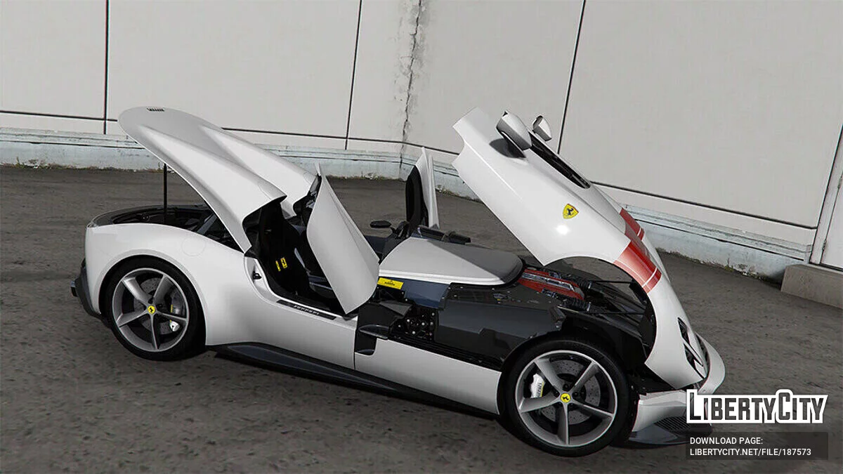Ferrari Monza SP2 2019 v1.0 / GTA 5
