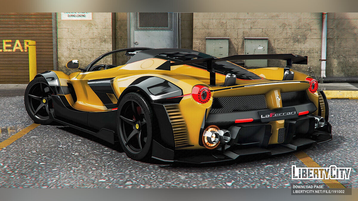 Скачать Ferrari LaFerrari Widebody Custom для GTA 5