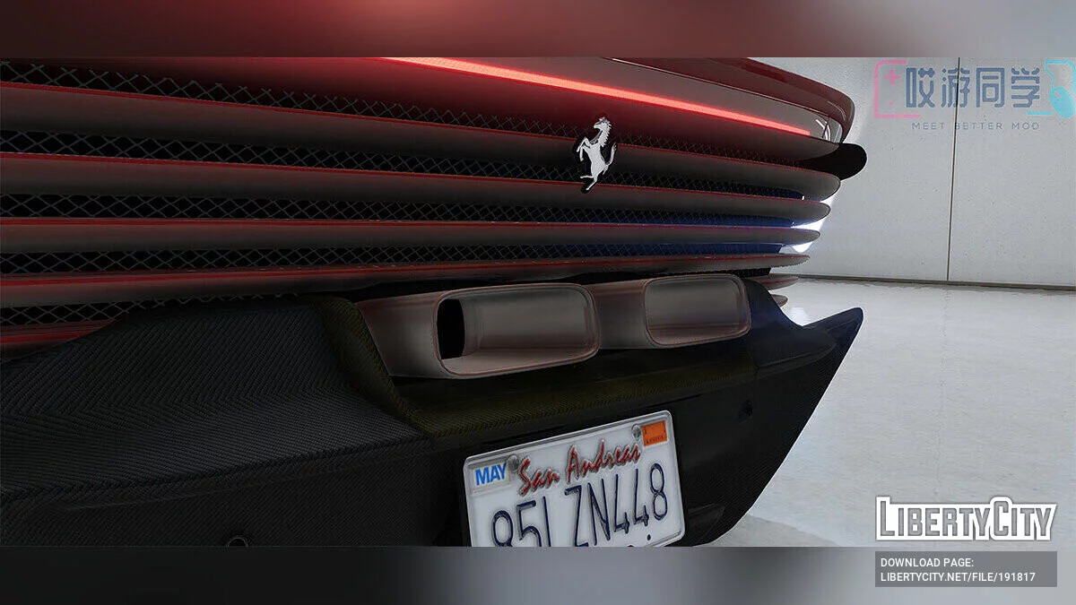 Ferrari Daytona SP3 Beta v0.01 / GTA 5