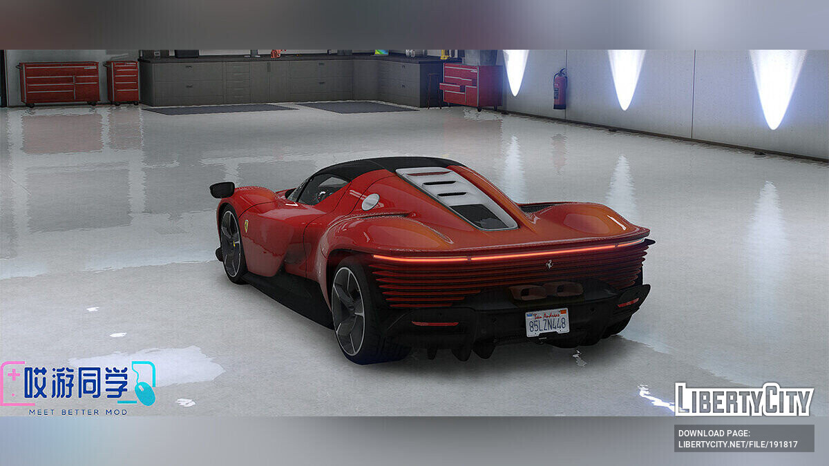 Скачать Ferrari Daytona SP3 Beta v0.01 для GTA 5