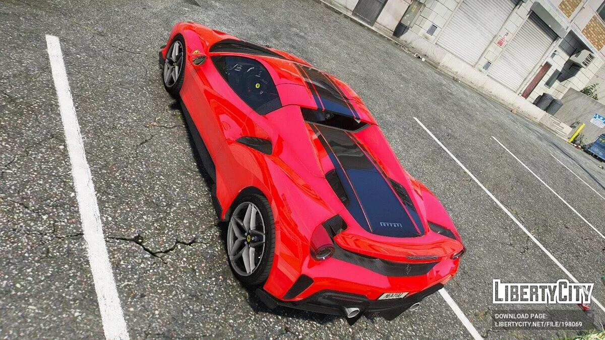 Ferrari Pista 488 Spider 2019 / GTA 5