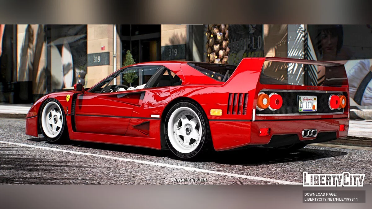 Ferrari F40 LBWK / GTA 5