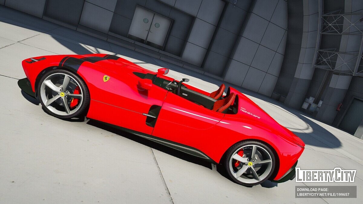 Скачать Ferrari Monza SP2 для GTA 5