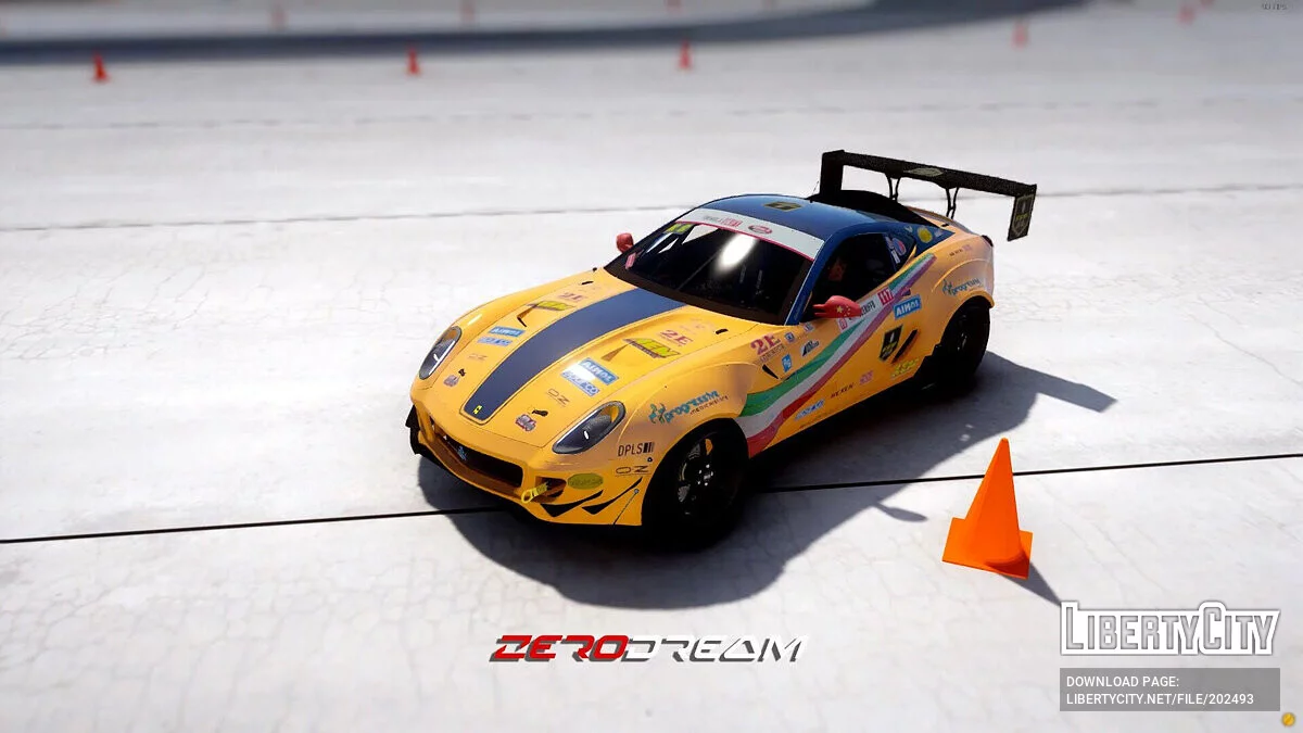 Ferrari 599 GTB Fiorano Formula Drift v1.0 / GTA 5