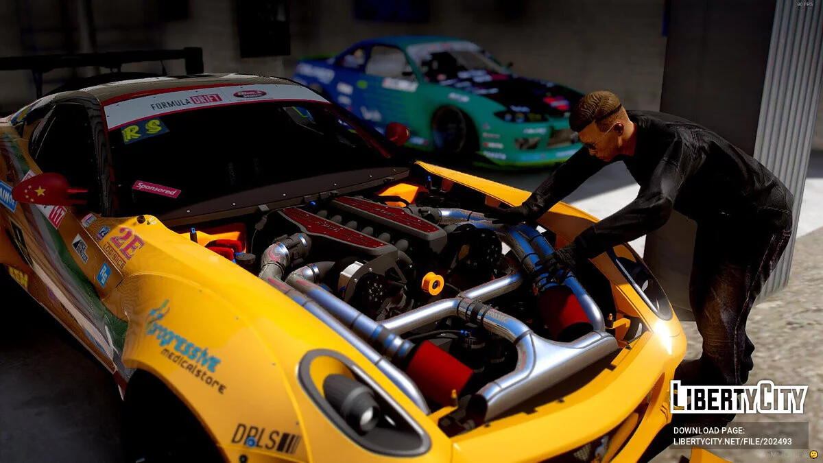 Ferrari 599 GTB Fiorano Formula Drift v1.0 / GTA 5