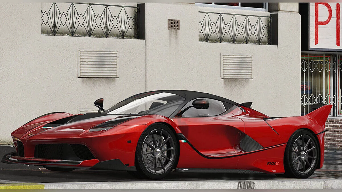 Ferrari FXX K 2016 v1.2 / GTA 5