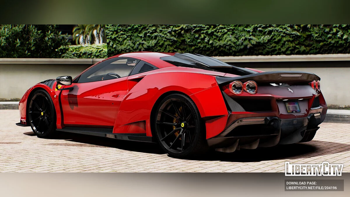 Ferrari F8 Spider Novitec / GTA 5