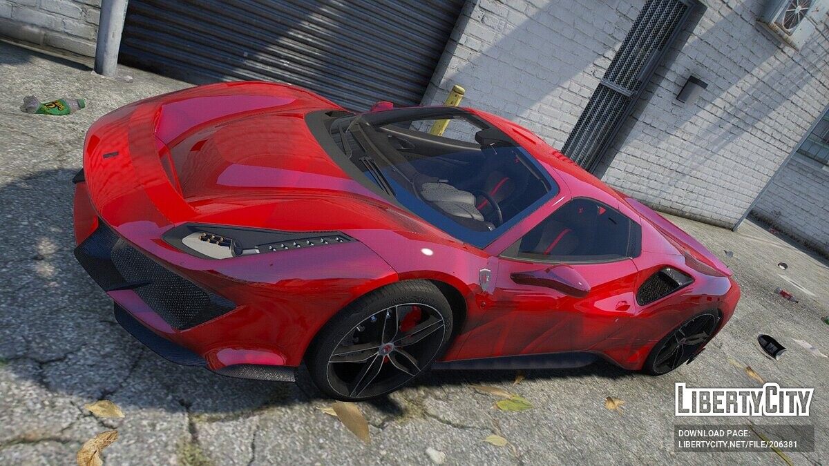 Скачать Ferrari 488 Pista KZ Edition 2020 для GTA 5