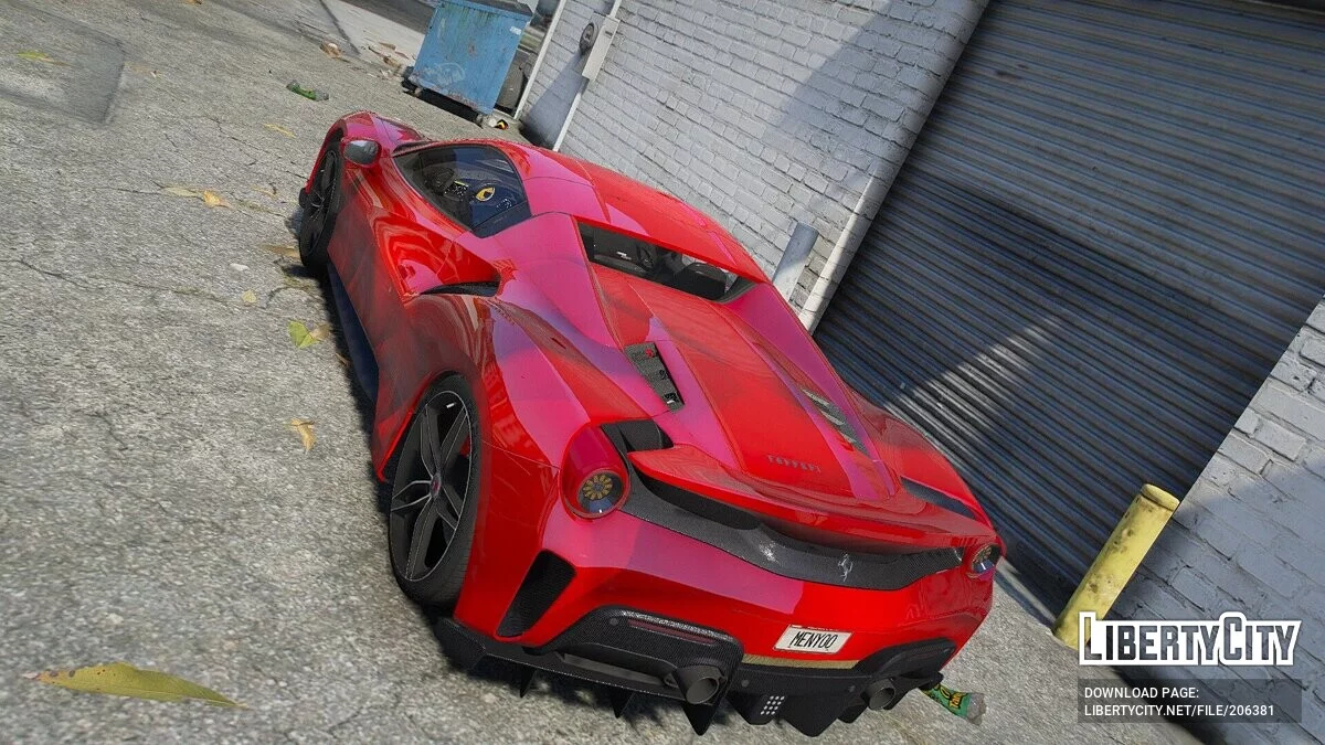 Ferrari 488 Pista KZ Edition 2020 / GTA 5