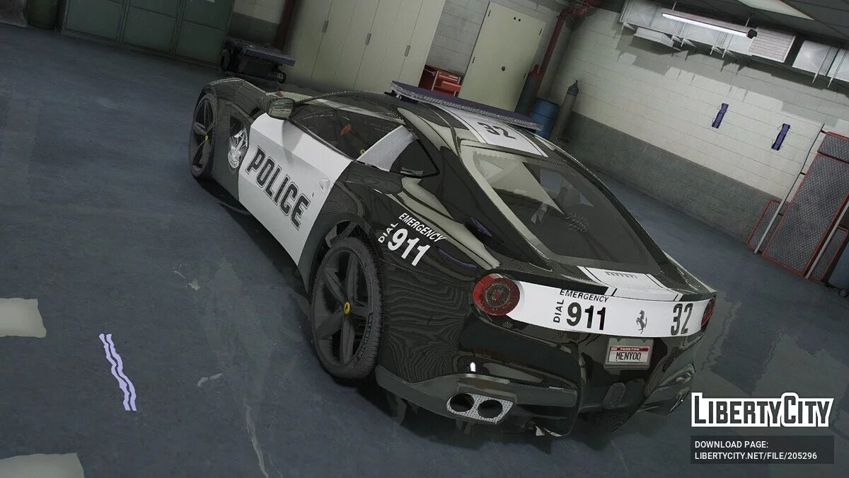 Ferrari F12 Berlinetta Police v1.0 / GTA 5