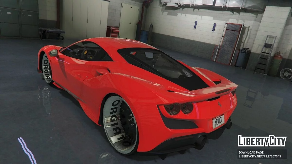 Ferrari 488 On Forgiatos Custom / GTA 5