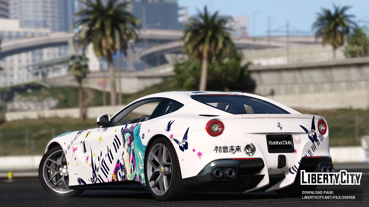 Ferrari F12 Berlinetta Hatsune Miku / GTA 5