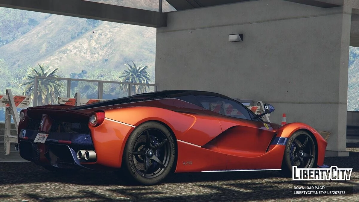 Ferrari LaFerrari Aperta 70th Anniversary + Звуки [Add-On] / GTA 5