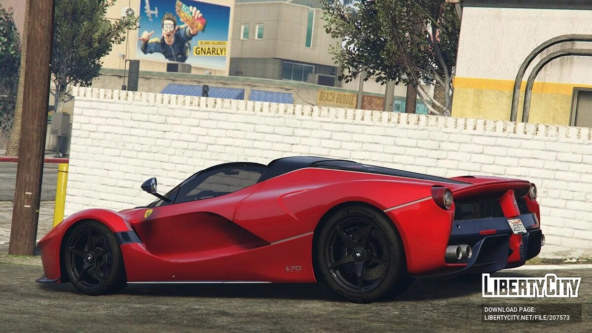 Ferrari LaFerrari Aperta 70th Anniversary + Звуки [Add-On] / GTA 5