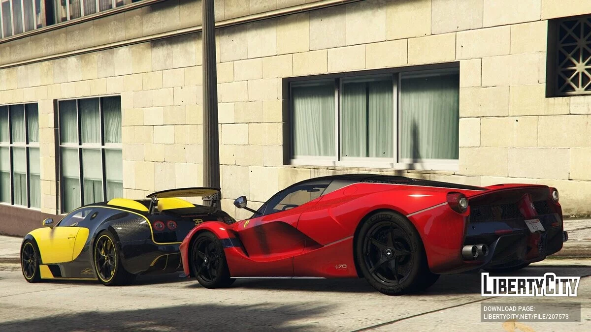 Ferrari LaFerrari Aperta 70th Anniversary + Звуки [Add-On] / GTA 5