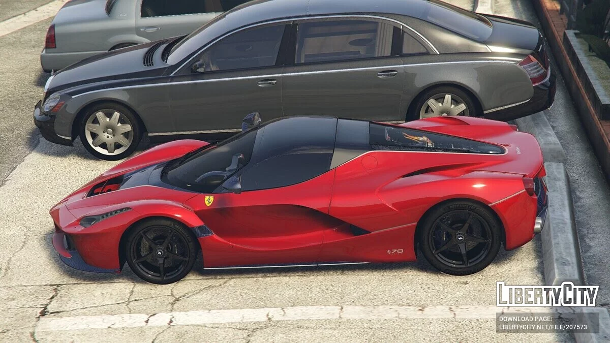 Ferrari LaFerrari Aperta 70th Anniversary + Звуки [Add-On] / GTA 5